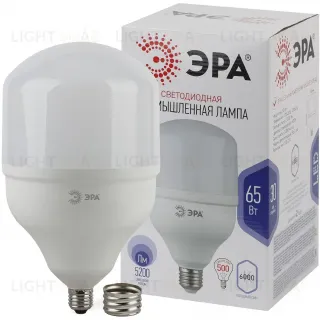Лампа светодиодная Эра E40 65W 6500K LED POWER T160-65W-6500-E27/E40 Б0027924