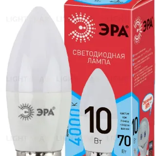 Лампа светодиодная Эра E27 10W 4000K LED B35-10W-840-E27 R Б0050696