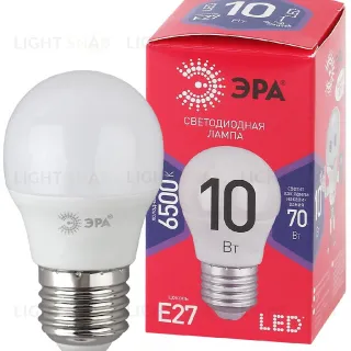 Лампа светодиодная Эра E27 10W 6500K LED P45-10W-865-E27 R Б0045355