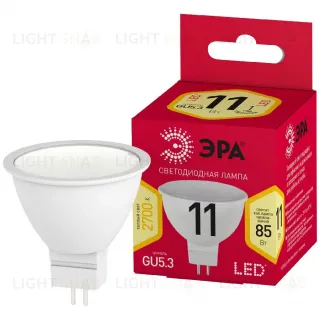 Лампа светодиодная Эра GU5.3 11W 2700K LED MR16-11W-827-GU5.3 R Б0056064