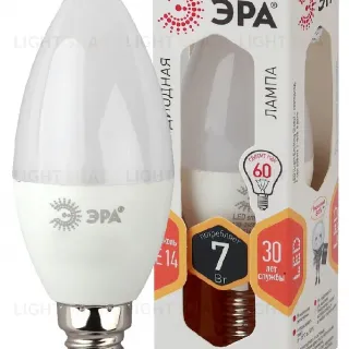 Лампа светодиодная Эра E14 7W 2700K LED B35-7W-827-E14 Б0020538