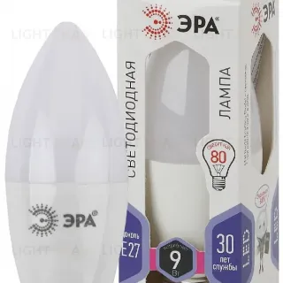 Лампа светодиодная Эра E27 9W 6000K LED B35-9W-860-E27 Б0031410