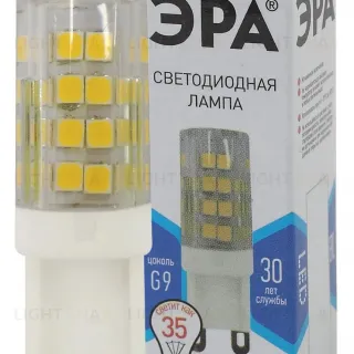 Лампа светодиодная Эра G9 3,5W 4000K LED JCD-3,5W-CER-840-G9 Б0027862