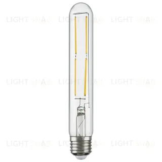 Лампа светодиодная филаментная Lightstar LED Filament E27 6W 4000K трубчатая прозрачная 933904