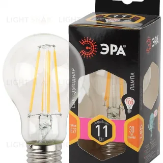 Лампа светодиодная Эра E27 11W 2700K F-LED A60-11W-827-E27 Б0035025