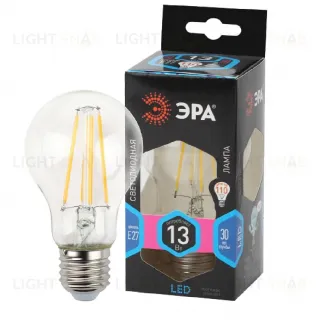 Лампа светодиодная Эра E27 13W 4000K F-LED A60-13W-840-E27 Б0035028
