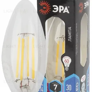 Лампа светодиодная Эра E14 7W 4000K F-LED B35-7W-840-E14 Б0027943