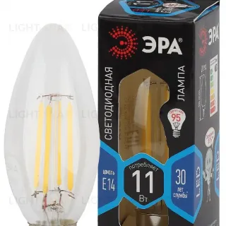 Лампа светодиодная Эра E14 11W 4000K F-LED B35-11w-840-E14 Б0046987