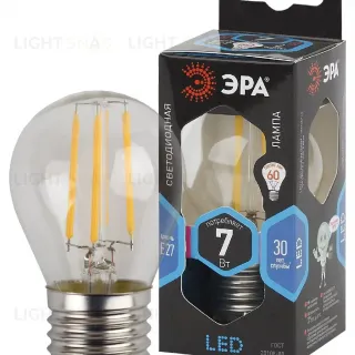 Лампа светодиодная Эра E27 7W 4000K F-LED P45-7W-840-E27 Б0027949