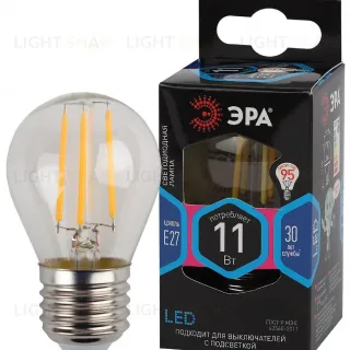 Лампа светодиодная Эра E27 11W 4000K F-LED P45-11w-840-E27 Б0047015