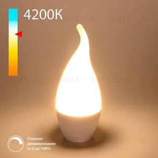 Светодиодная диммируемая лампа Elektrostandard E14 7W 4200K 4690389196560 a063764