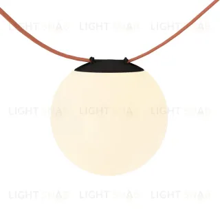 Трековый однофазный светильник Denkirs Belty orb DK5552-BK