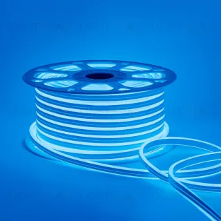 Светодиодный двусторонний неон Apeyron Стандарт 220В 2835 6Вт/м синий 50м IP65 17-24