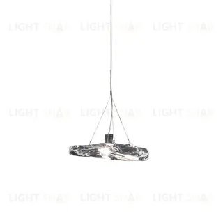 Подвесной светильник DeLight Collection Manta 2049P/D200 silver/clear