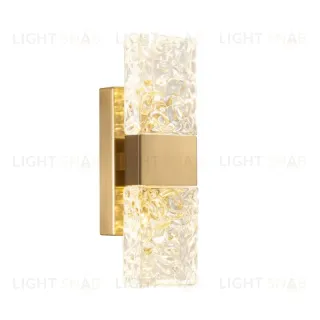 Настенный светильник DeLight Collection Wall lamp 88068W gold/clear
