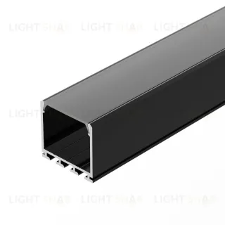 Алюминиевый профиль Arlight PLS-LOCK-H25-3000 ANOD Black 044847