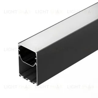 Алюминиевый профиль Arlight LINE-S-5075-3000 BLACK 041849