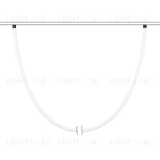 Трековый магнитный светильник Arlight MAG-ORIENT-TUBE-ELASTIC-R25-L5000-70W Warm3000 (BK, 360 deg, 48V) 044337