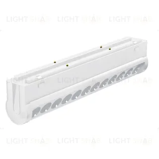 Трековый магнитный светильник Arlight MAG-VIBE-LASER-TURN-L209-12W Warm3000 (WH, 24 deg, 48V) 044428