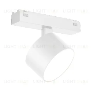 Трековый магнитный светильник Arlight MAG-VIBE-RONDO-R90-10W Warm3000 (WH, 110 deg, 48V) 044474