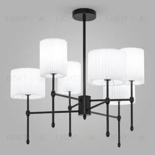 Люстра на штанге Eurosvet Notturno 60162/6 черный Smart a065662