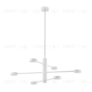Люстра на штанге Freya Tactic FR5363CL-06W