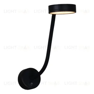Гибкое бра Reluce 86206-9.2-001MN LED5W BK