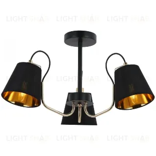 Люстра на штанге Illumico IL6120-3COU-79 BK GD