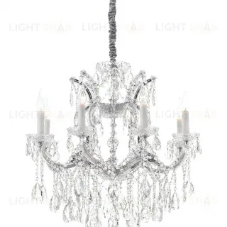 Подвесная люстра iLamp Diamond 6071-8 CR+CL