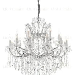 Подвесная люстра iLamp Diamond 6071-18 CR+CL