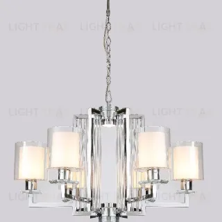 Подвесная люстра iLamp King RM6201-6 CR+CL