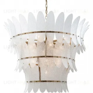 Подвесная люстра iLamp Gramercy 15602-19 ANB+CL