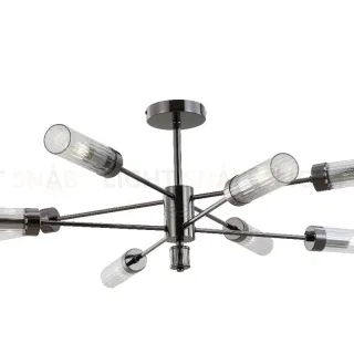 Люстра на штанге iLamp Evolution 15609-8 AN+CL