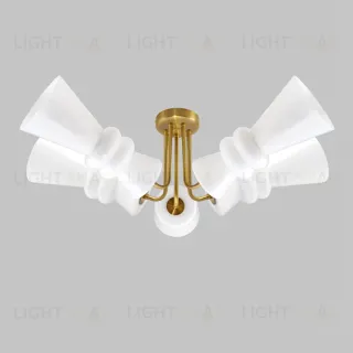 Потолочная люстра IMEX Bloom MD.9345-5-S-BR