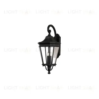 Уличный настенный светильник Feiss Cotswold lane FE-COTSLN2-L-BK