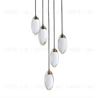 Каскадная люстра DeLight Collection Celestial MT8848-5H brass