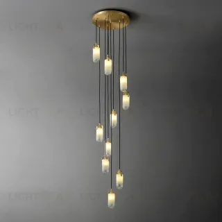 Каскадная люстра DeLight Collection Sorno MT9056-10H brass