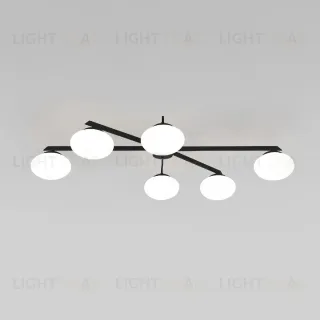 Потолочная люстра Eurosvet Opaline 70220/6 черный a065765