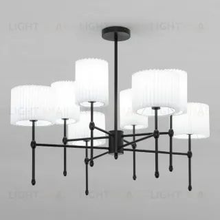 Люстра на штанге Eurosvet Notturno 60162/8 черный Smart a065663