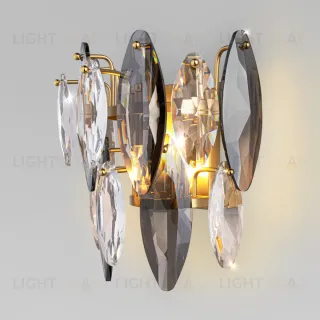 Настенный светильник Bogates Onyx 372/2 Strotskis a065318