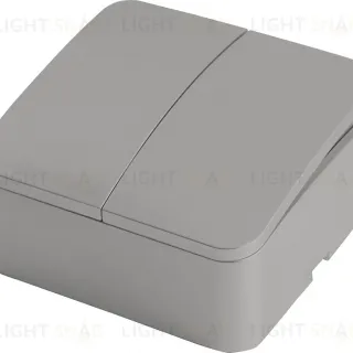 Выключатель двухклавишный Stekker София MSW10-20-03 49297