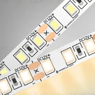 Светодиодная лента Ambrella Light LED Strip 12В 2835 9,6Вт/м 3000K 5м IP20 GS1101