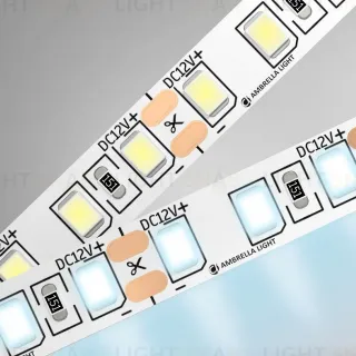 Светодиодная лента Ambrella Light LED Strip 12В 2835 9,6Вт/м 6500K 5м IP20 GS1103