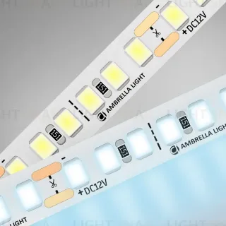 Светодиодная лента Ambrella Light LED Strip 12В 2835 14,4Вт/м 6500K 5м IP20 GS1303