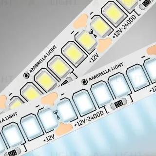 Светодиодная лента Ambrella Light LED Strip 12В 2835 17Вт/м 6500K 5м IP20 GS1403