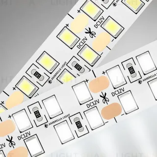 Светодиодная лента двухрядная Ambrella Light LED Strip 12В 2835 19,2Вт/м 4500K 5м IP20 GS1602