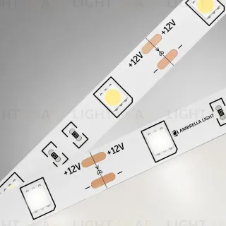 Светодиодная лента Ambrella Light LED Strip 12В 5050 7,2Вт/м 4500K 5м IP20 GS1802