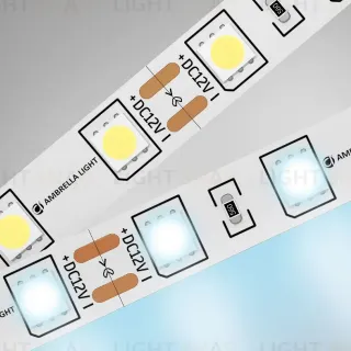 Светодиодная лента Ambrella Light LED Strip 12В 5050 14,4Вт/м 6500K 5м IP20 GS2003
