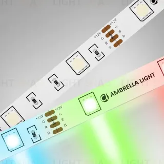 Светодиодная лента Ambrella Light LED Strip 12В 5050 7,2Вт/м RGB 5м IP20 GS2201