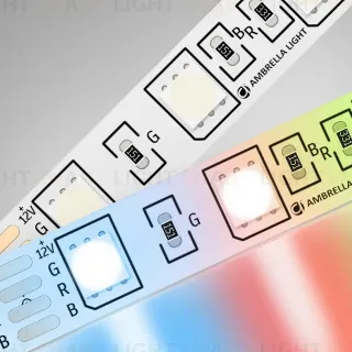 Светодиодная лента Ambrella Light LED Strip 12В 5050 14,4Вт/м RGB 5м IP20 GS2202